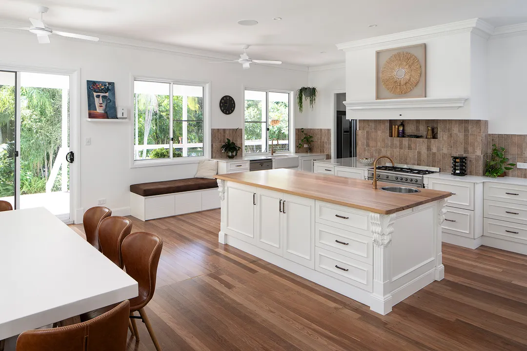 Completed renovation project