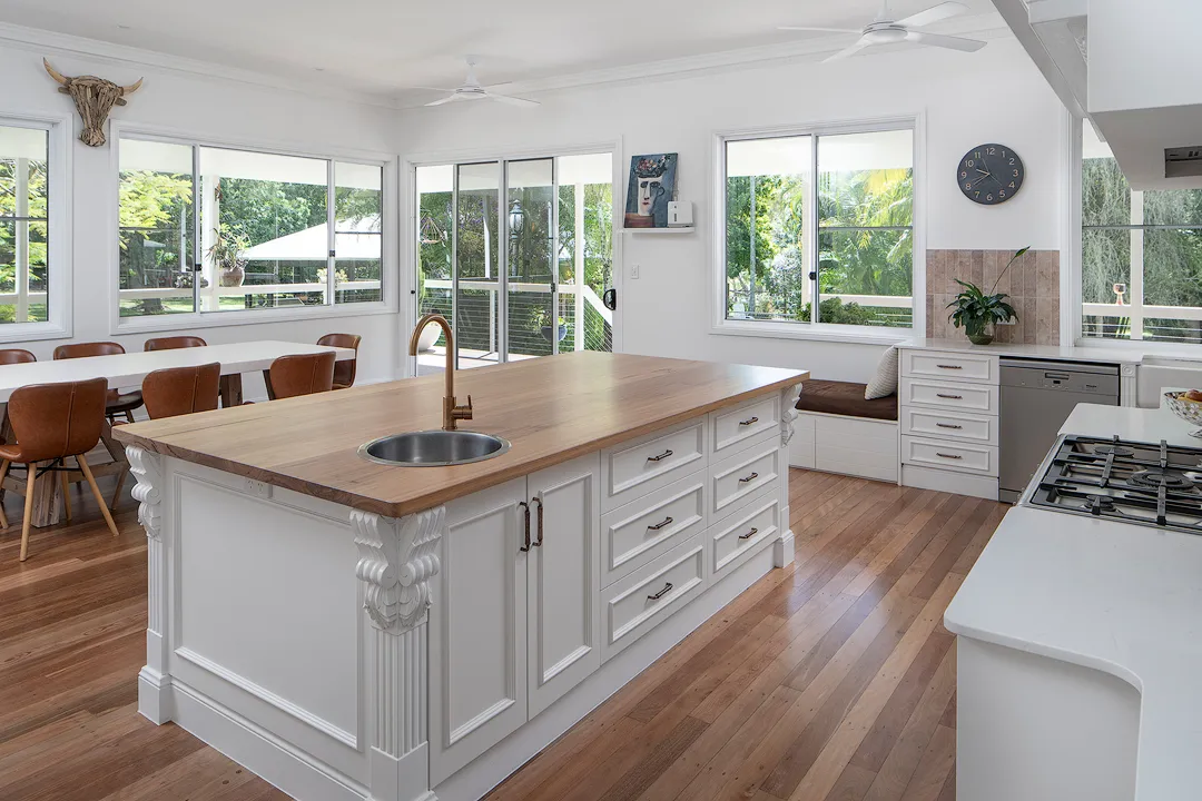 Completed renovation project