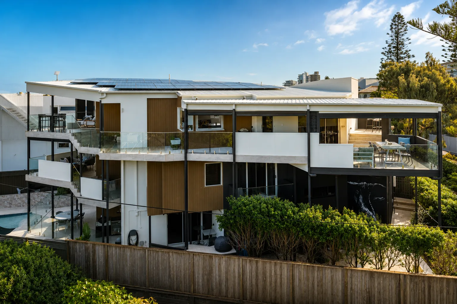 Completed renovation project
